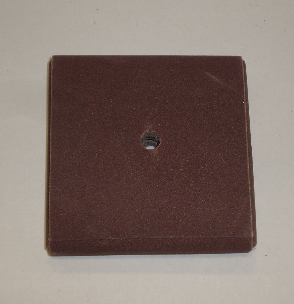 R228 Abrasive Square Pad 1x1x1/4x1/4" AH 80x