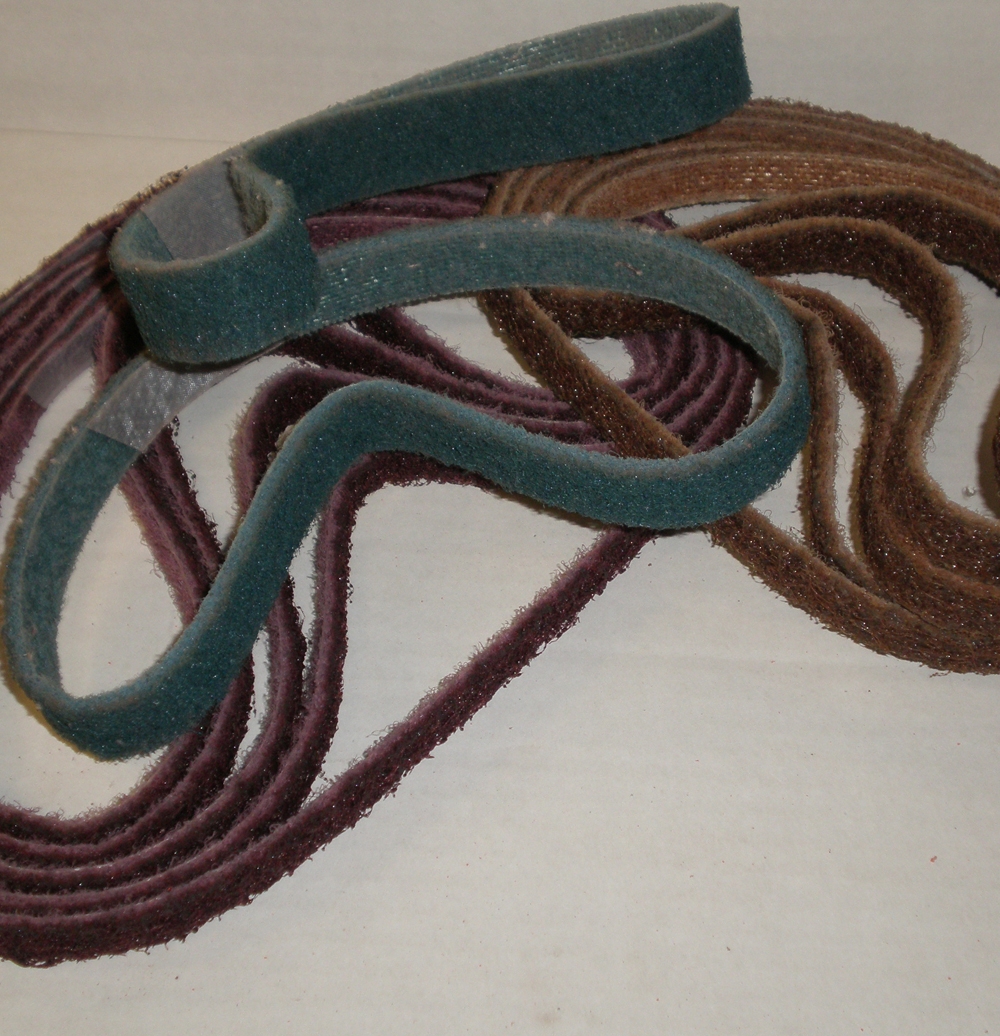 Surface Conditioning File Belts 1/4"x12"-Fine