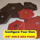 5/8" HOLE HEX PADS