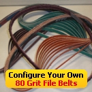 Configure Your Own 80 Grit File Belts