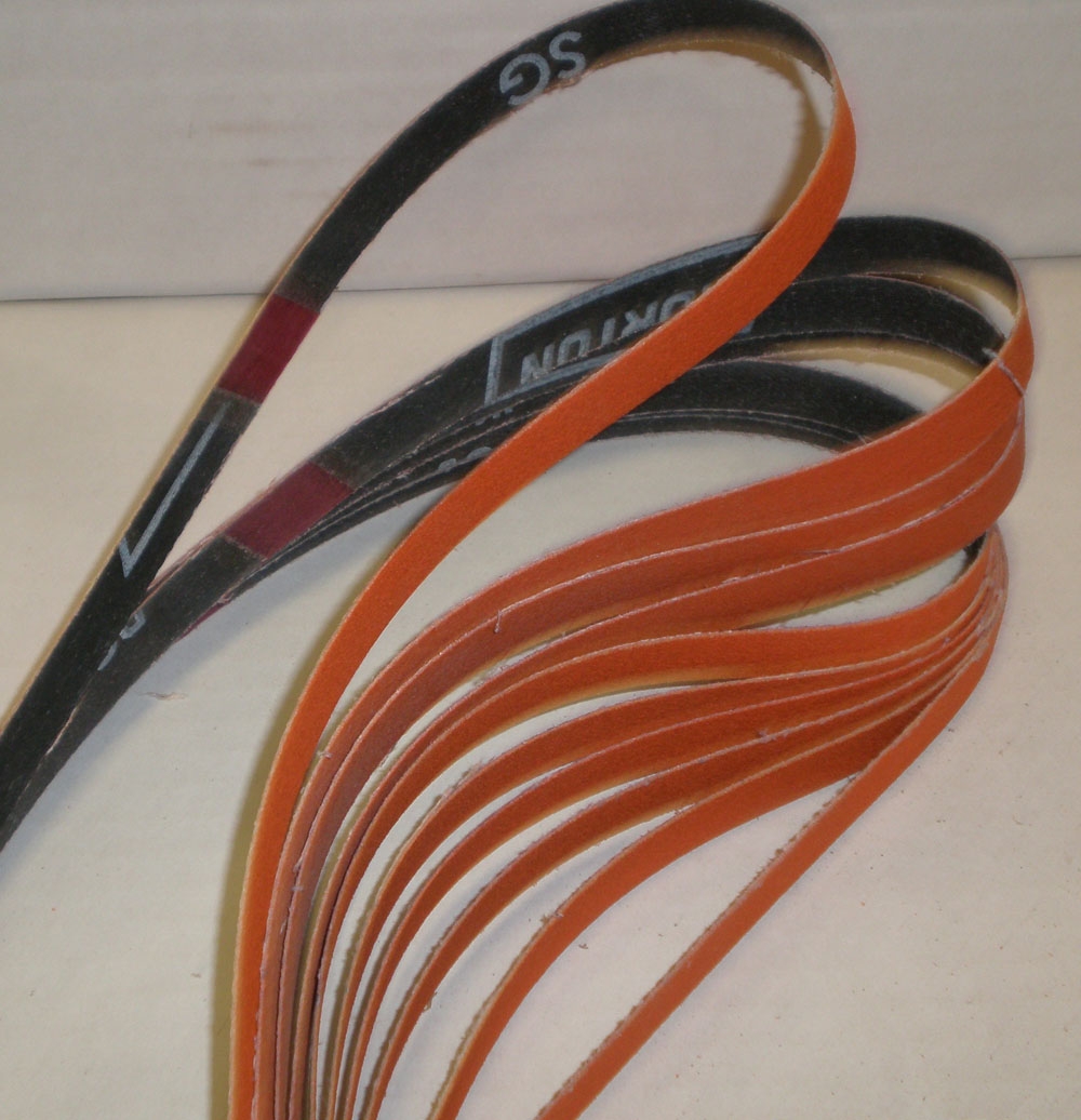 R980 Coated Abrasive File Belts 1/2"x24"-60