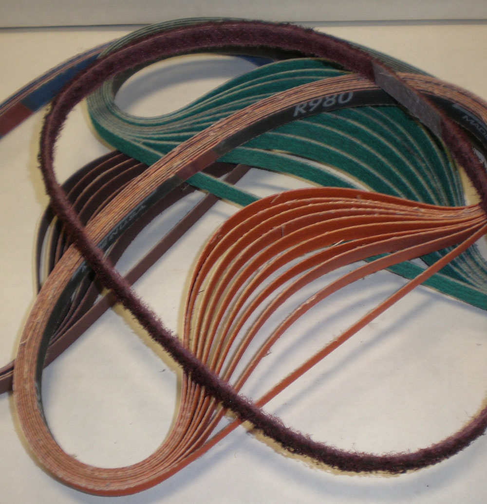 80 Grit Coated Abrasive File Belts