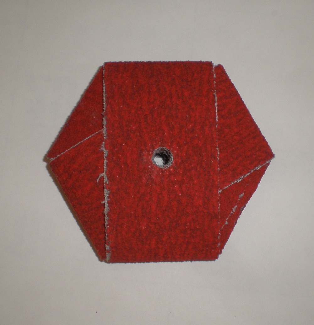 4" HEX PAD 1/4" AH R926 60X