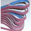 R981 Coated Abrasive File Belts 1/2"x18"-80
