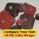 18 Ply Abrasive Tube Wraps