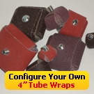 4" Abrasive Tube Wraps