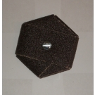 3" HEX PAD 1/4-20 BOLT 1AX 120X