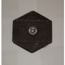 4" HEX PAD 1/4-20 EYELET 1AX 120X