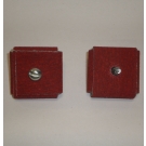 R926 Abrasive Square Pad 3x3x3/8x1/4-20 Bolt 80x