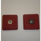 R926 Abrasive Square Pad 1x1x3/8x1/4-20 Eyelet 80x