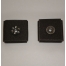 1AX Abrasive Square Pad with Eyelet